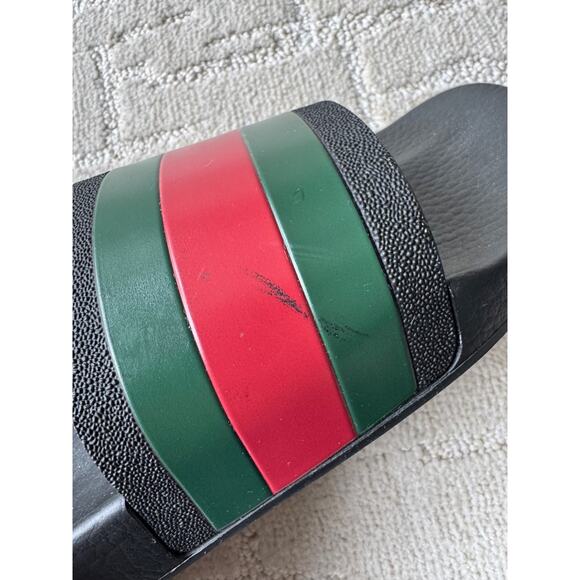 Gucci Slides Mens Authentic Italy 308234 160 - Picture 6 of 10